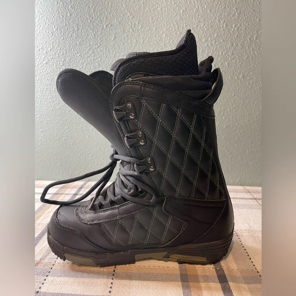 Burton Shaun White Snowboard Boots Men’s US 7.5 Black Winter Riding Boots